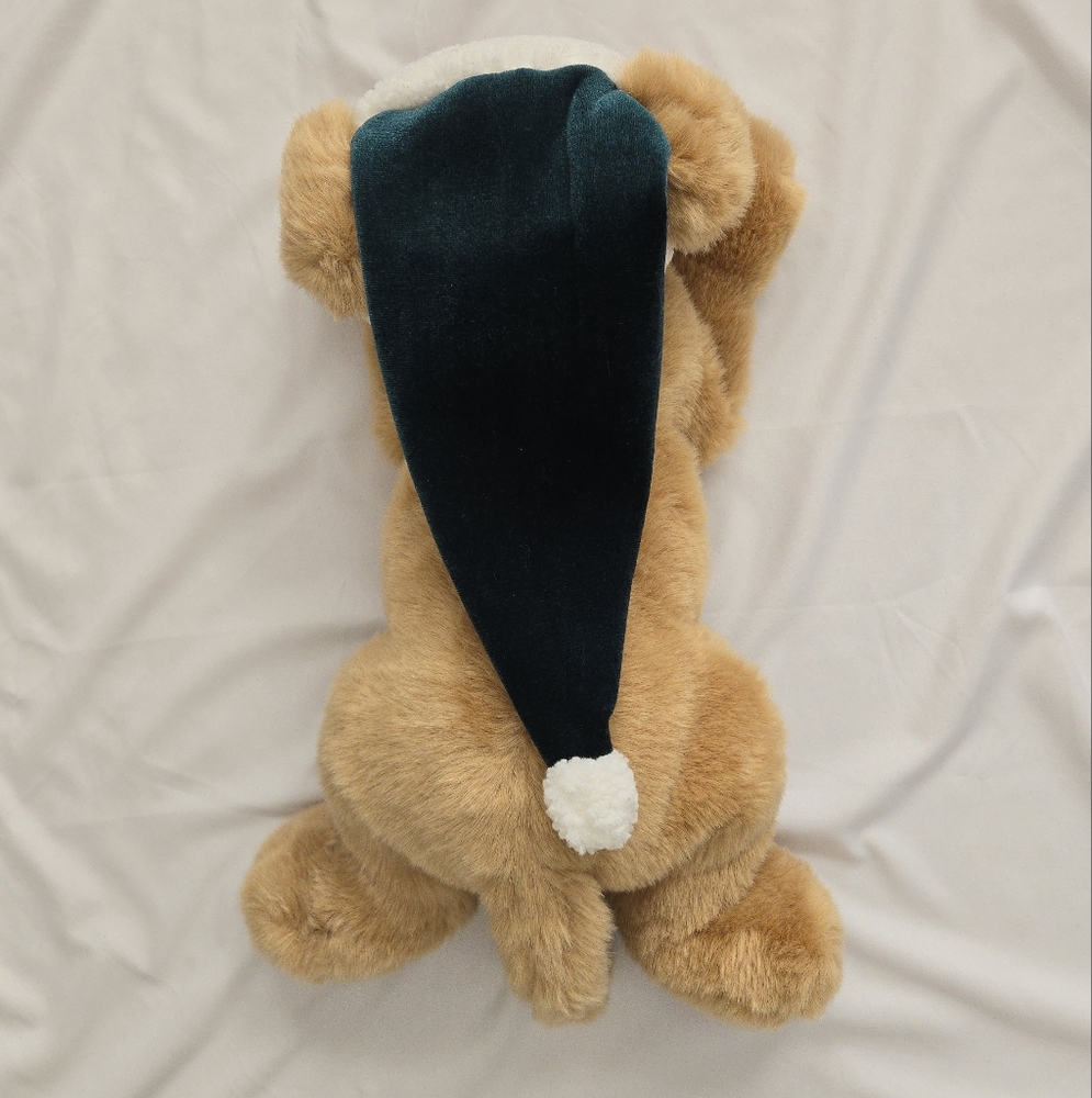 ( Eddie Bauer Home ) GUND Commemorative Golden Lab Puppy With 2000 Holiday Hat - Picture 7 of 12